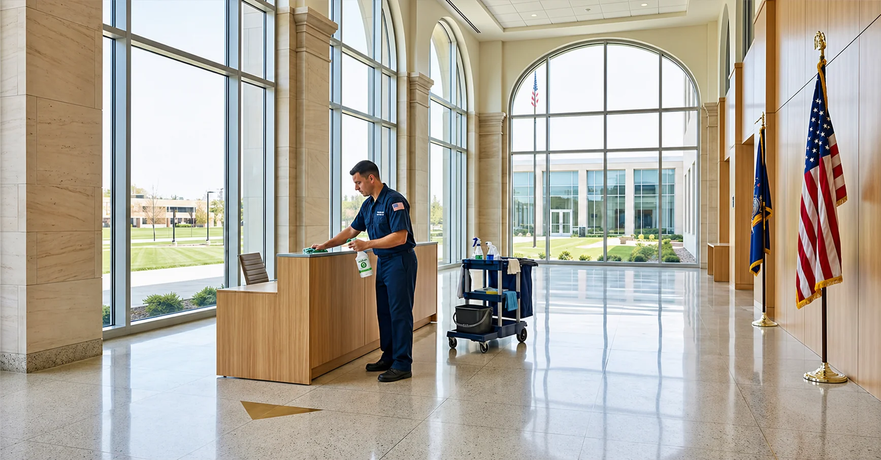 Green and Sustainable Cleaning for Government Facilities