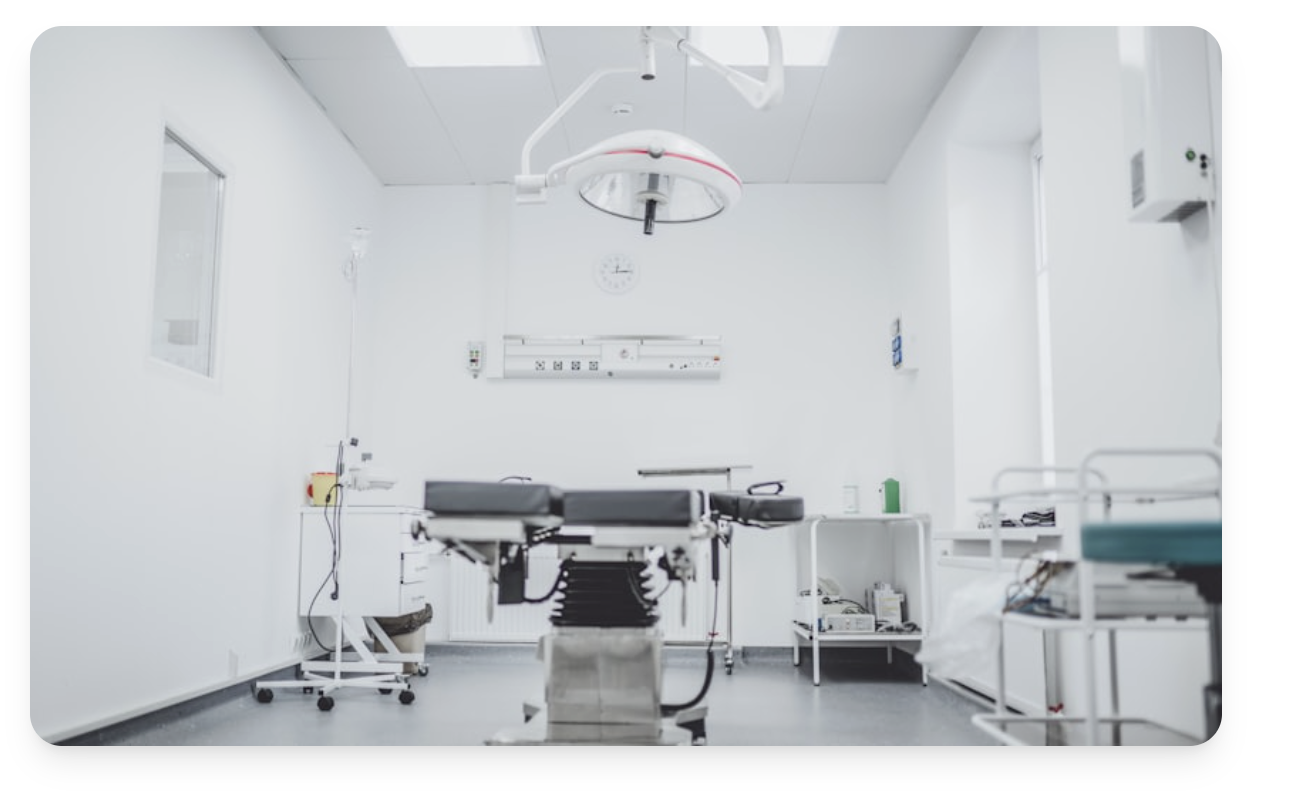 Medical exam room professional cleaning